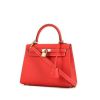 Bolso Hermès Kelly 25 en cuero epsom rosa Jaipur - 00pp thumbnail