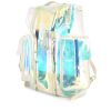 Louis Vuitton Christopher large model backpack in transparent shading vinyl and white vinyl - 00pp thumbnail