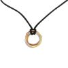 Cartier Trinity pendant in 3 golds and diamonds - 00pp thumbnail