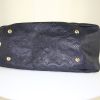 Louis Vuitton Artsy medium model handbag in blue empreinte monogram leather - Detail D4 thumbnail