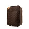 Louis Vuitton Pegase 45 cm suitcase in brown monogram canvas and natural leather - 00pp thumbnail