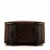Valigia Louis Vuitton Pegase in tela monogram marrone e pelle naturale - Detail D4 thumbnail
