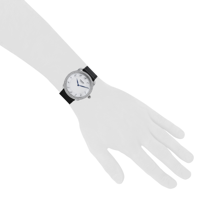 Reloj Hermes Arceau de acero Ref :  AR5.730 Circa  2009 - Detail D1