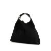 Shopping bag Gucci Mors in tela monogram nera e pelle nera - 00pp thumbnail