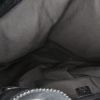 Shopping bag Gucci Mors in tela monogram nera e pelle nera - Detail D2 thumbnail