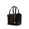 Gucci handbag in black canvas and black leather - 00pp thumbnail