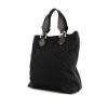 Shopping bag Gucci Mors in tela monogram nera e pelle nera - 00pp thumbnail