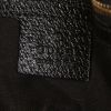 Sac cabas Gucci Mors en toile monogram noire et cuir noir - Detail D3 thumbnail