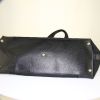 Shopping bag Gucci Mors in tela monogram nera e pelle nera - Detail D4 thumbnail