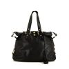 Yves Saint Laurent Muse handbag in black leather - 360 thumbnail