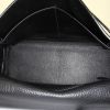 Hermes Kelly 35 cm handbag in black leather taurillon clémence - Detail D3 thumbnail