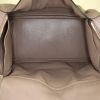 Hermès Lindy 34 cm shoulder bag in etoupe and taupe bicolor togo leather - Detail D2 thumbnail