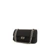 Bolso de mano Chanel Chanel 2.55 Baguette en jersey gris - 00pp thumbnail