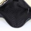 Gucci Jackie handbag in black canvas and black leather - Detail D2 thumbnail
