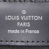 Astuccio trois montres Louis Vuitton in tela a scacchi grigia e pelle nera - Detail D3 thumbnail