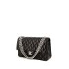 Borsa a tracolla Chanel Timeless Classic in pelle trapuntata nera - 00pp thumbnail