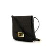 Fendi Zucca shoulder bag in brown monogram canvas and brown leather - 00pp thumbnail