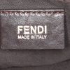 Fendi Zucca shoulder bag in brown monogram canvas and brown leather - Detail D3 thumbnail