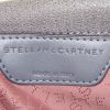 Borsa Stella McCartney Falabella Fold Over modello piccolo in tela grigia - Detail D4 thumbnail