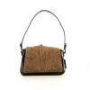 Celine Vintage handbag in brown furr and brown - 360 thumbnail
