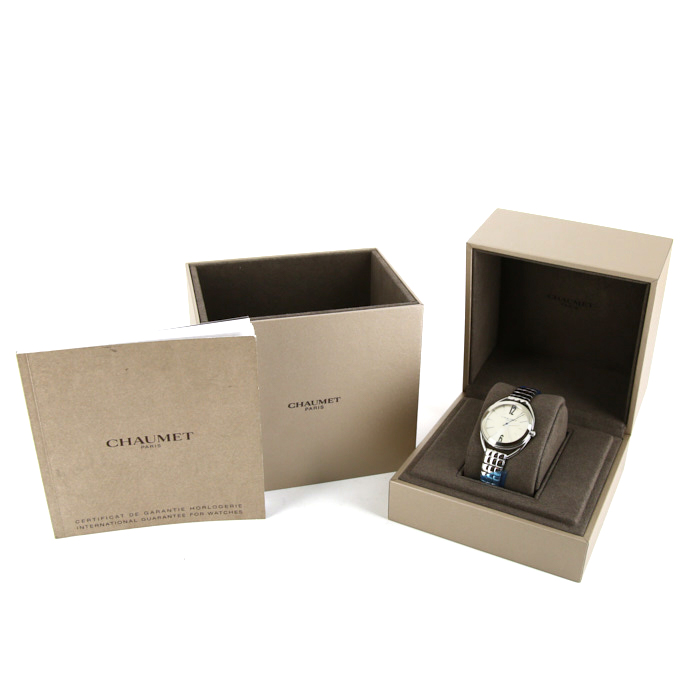 Chaumet Lien watch in stainless steel Ref:  W23610-01A Circa  2000