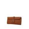 Hermes Jige pouch in gold Swift leather - 00pp thumbnail