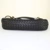 Bottega Veneta handbag in black intrecciato leather - Detail D4 thumbnail