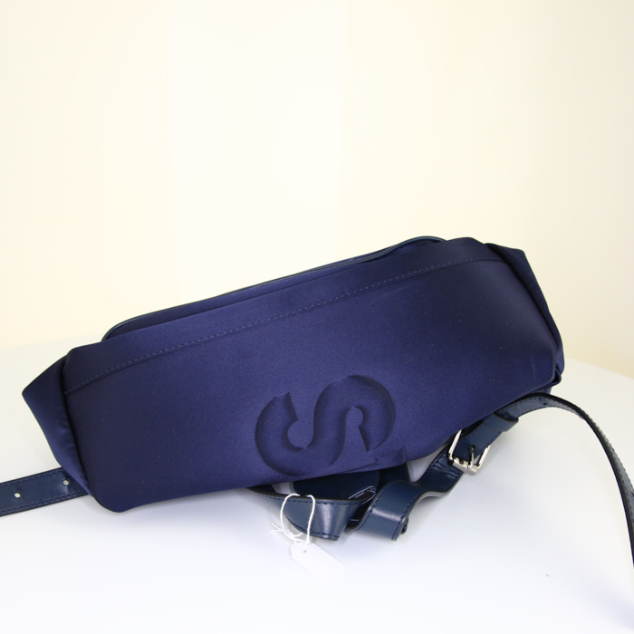 Zaino Stella McCartney in raso blu - Detail D4