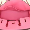 Hermes Birkin 25 cm handbag in azalea pink Swift leather - Detail D2 thumbnail