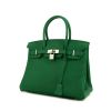 Hermes Birkin 30 cm handbag in green togo leather - 00pp thumbnail