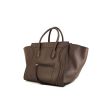 Céline Cabas Phantom shopping bag in brown leather - 00pp thumbnail