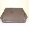Céline Cabas Phantom shopping bag in brown leather - Detail D4 thumbnail