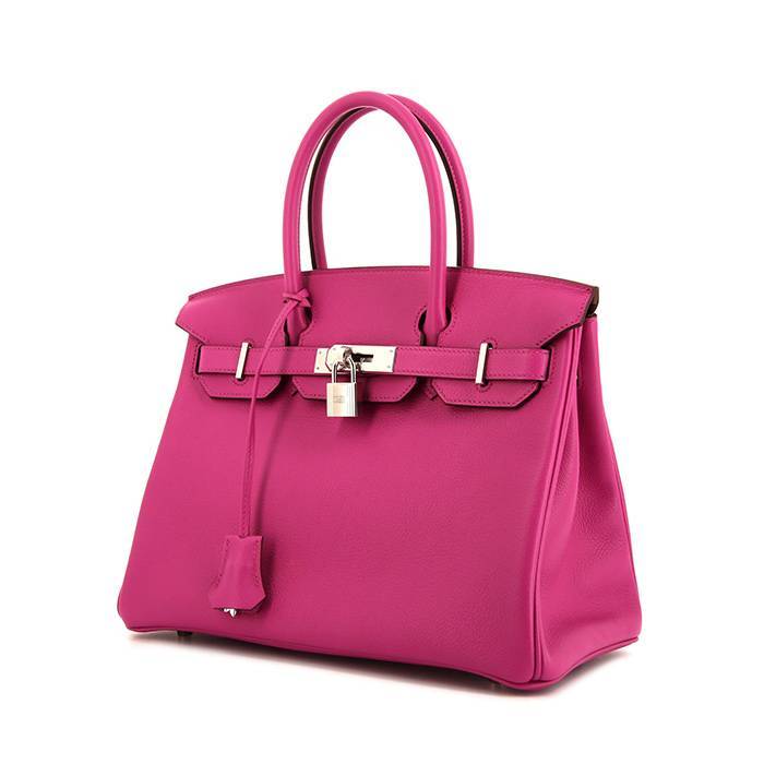 Hermès Birkin 30 HERMES ROSE SAKURA Pink Leather ref.690368 - Joli Closet