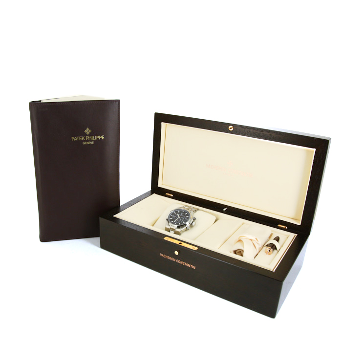 Vacheron Constantin Overseas Chronograph watch in stainless steel Ref:  49150 Circa  2010