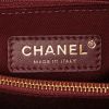 Chanel Top Handle handbag in metallic pink quilted grained leather - Detail D4 thumbnail