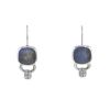 Poiray Indrani earrings in white gold and labradorite - 00pp thumbnail