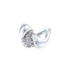 Boucheron Trouble ring in white gold,  diamonds and ruby - 00pp thumbnail