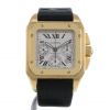 Cartier Santos-100 watch in yellow gold Ref:  2741 Circa  2000 - 360 thumbnail