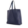 Hermes Double Sens shopping bag in navy blue and blue togo leather - Detail D1 thumbnail