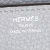 Borsa Hermes Birkin 25 cm in pelle togo grigia - Detail D3 thumbnail