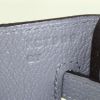 Borsa Hermes Birkin 25 cm in pelle togo grigia - Detail D4 thumbnail