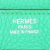 Borsa Hermes Birkin 40 cm in pelle togo verde Bamboo - Detail D3 thumbnail