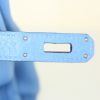 Borsa Hermes Birkin 35 cm in pelle togo Bleu Paradis - Detail D4 thumbnail