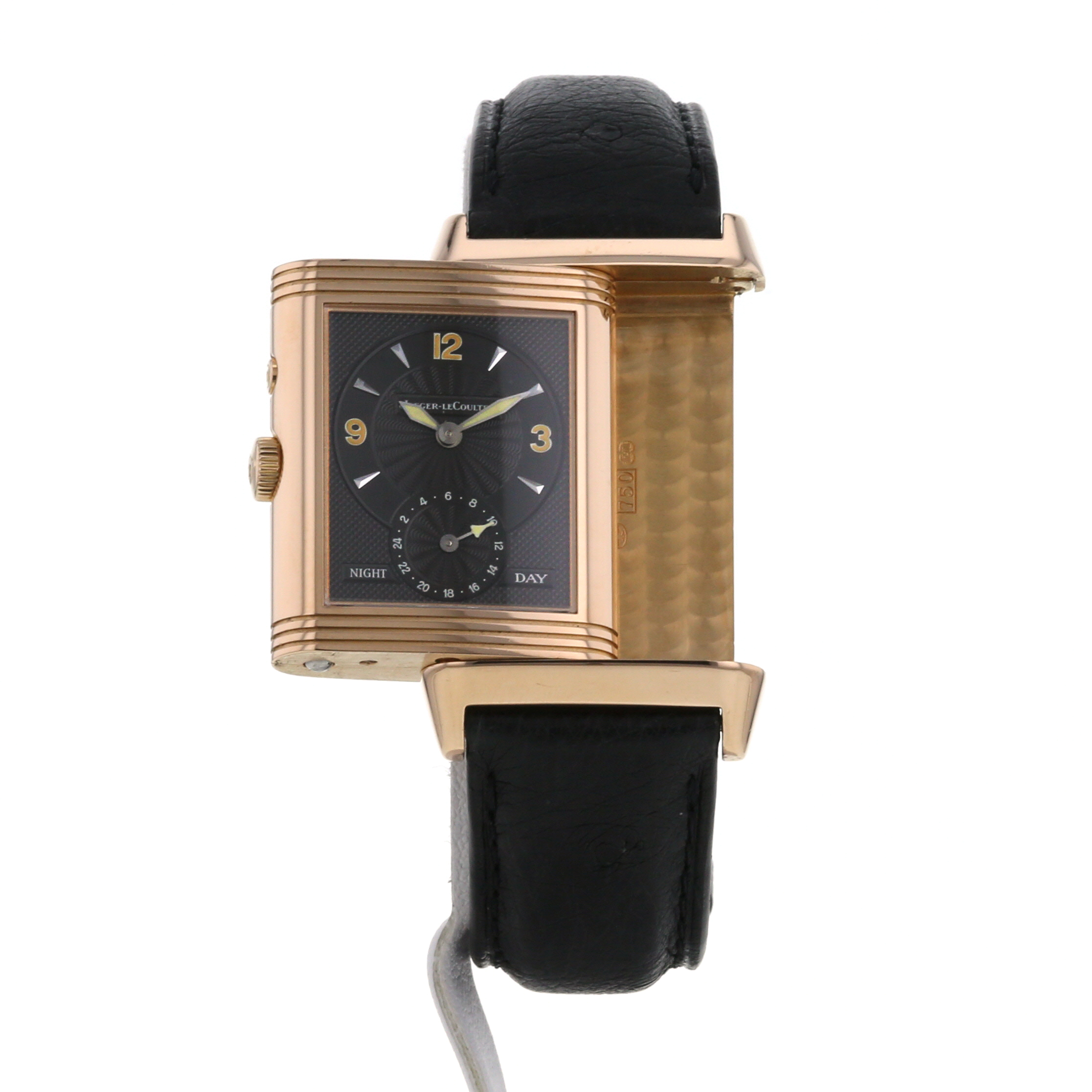 Orologio Jaeger-LeCoultre Reverso-Duoface in oro rosa Ref :  270254 Circa  2003 - Detail D2