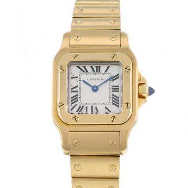 Cartier Santos watch in yellow gold Circa  2000