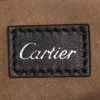 Bolso bandolera Cartier en cuero negro - Detail D3 thumbnail