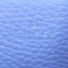 Gucci GG Marmont shoulder bag in blue grained leather - Detail D3 thumbnail
