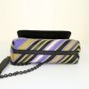 Bottega Veneta Olimpia shoulder bag in black, purple, green and white multicolor leather - Detail D5 thumbnail