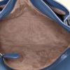 Bottega Veneta shoulder bag in blue braided leather - Detail D2 thumbnail