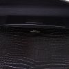 Saint Laurent Kate handbag/clutch in black leather - Detail D2 thumbnail